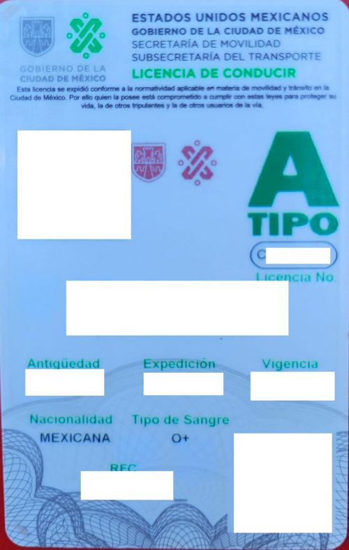 Führerschein Ciudad de México