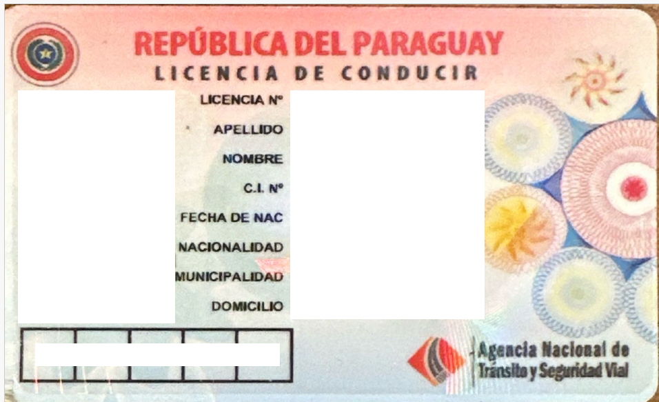 Licencia de Conducir Paraguay