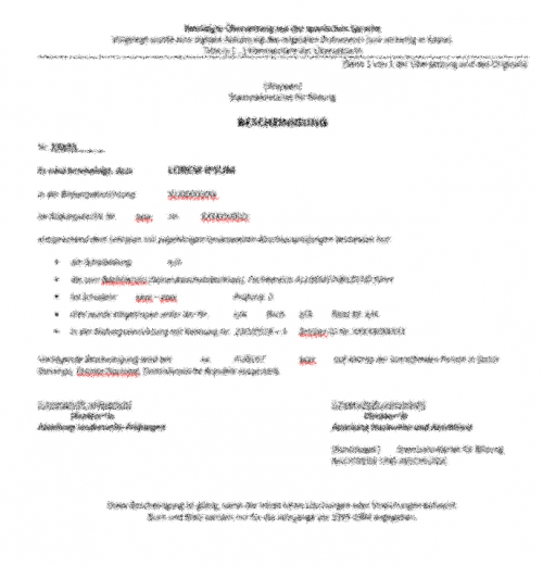 Certificación zum Bachiller General República Dominicana