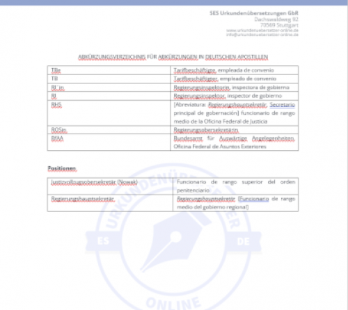 Infoblatt Abkürzungsverzeichnis Apostillen Deutschland