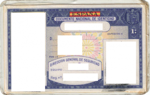 DNI Spanien aus 1981