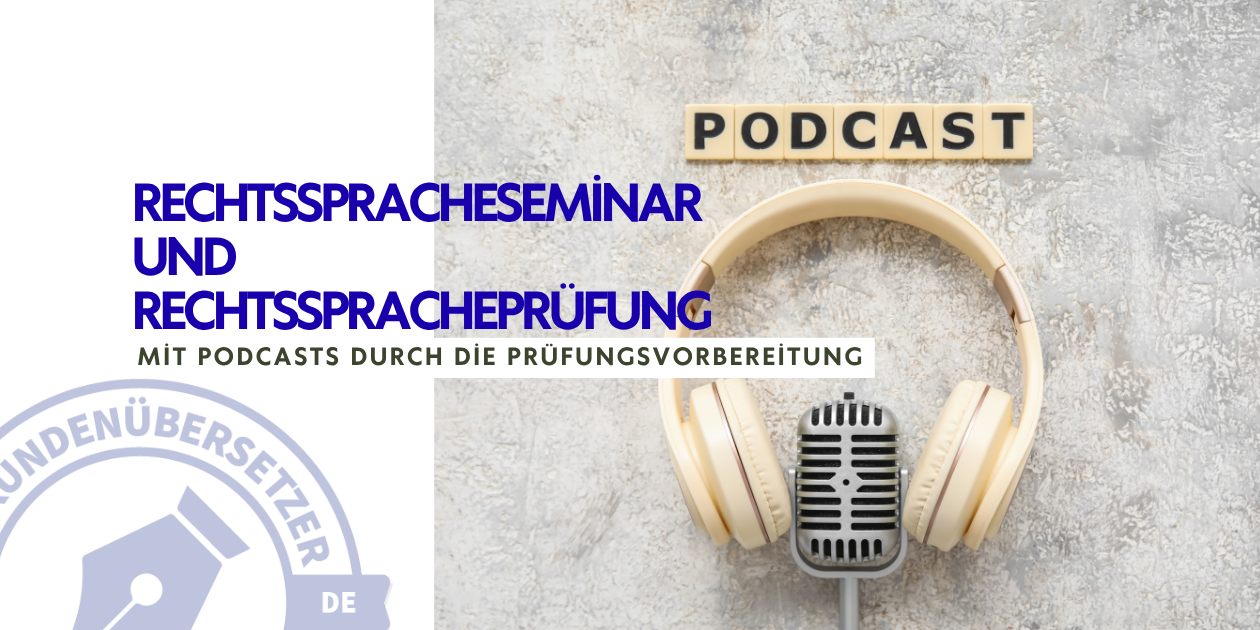 Rechtsspracheprüfung Vorbereitung