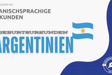 Übersetzung Geburtsurkunden Argentinien
