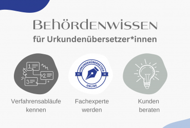 Behördenwissen für Urkundenübersetzer