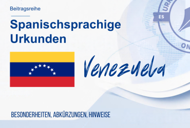 Übersetzungen Urkunden Venezuela